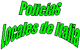 Corpi di 
Polizia Locale
