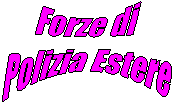 Forze di 
Polizia Estere
